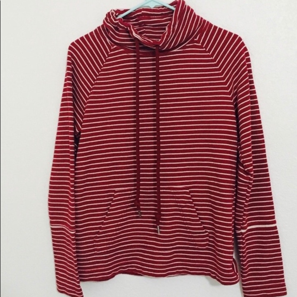 Stripped red and white Sweatshirt